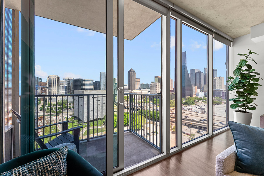 SkyHouse Dallas high rise studio