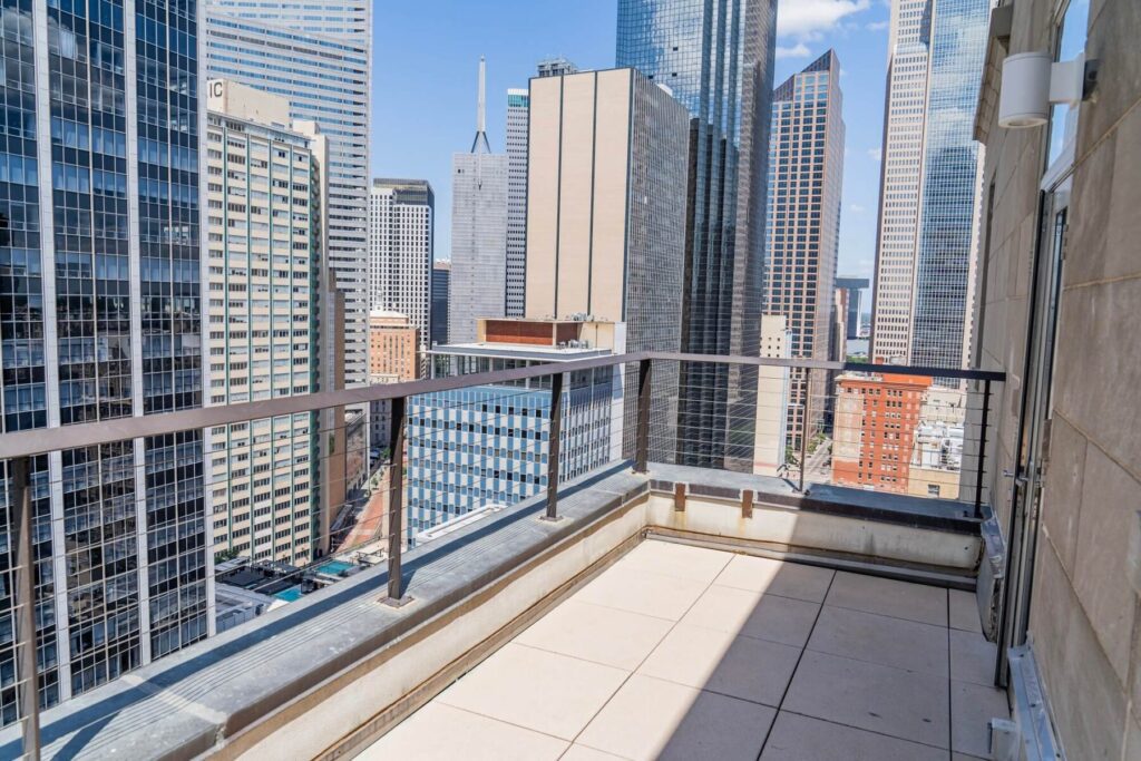 Downtown Dallas views from The Drakestone.
